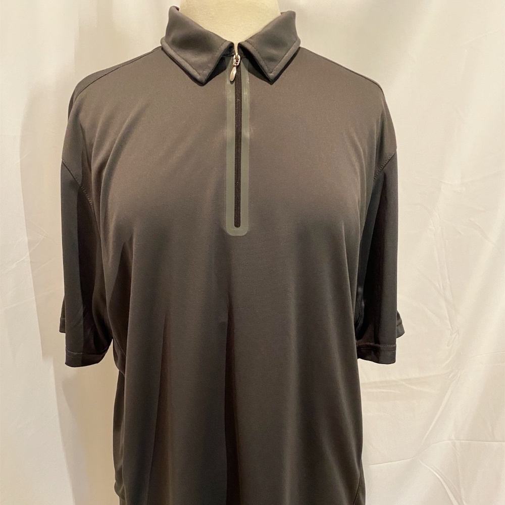 Grey Quarter Zip